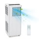 preview thumbnail 8 of 19, 8000 BTU Portable Air Conditioner with Dehumidifier Fan Window Installation Kit&Remote Control White