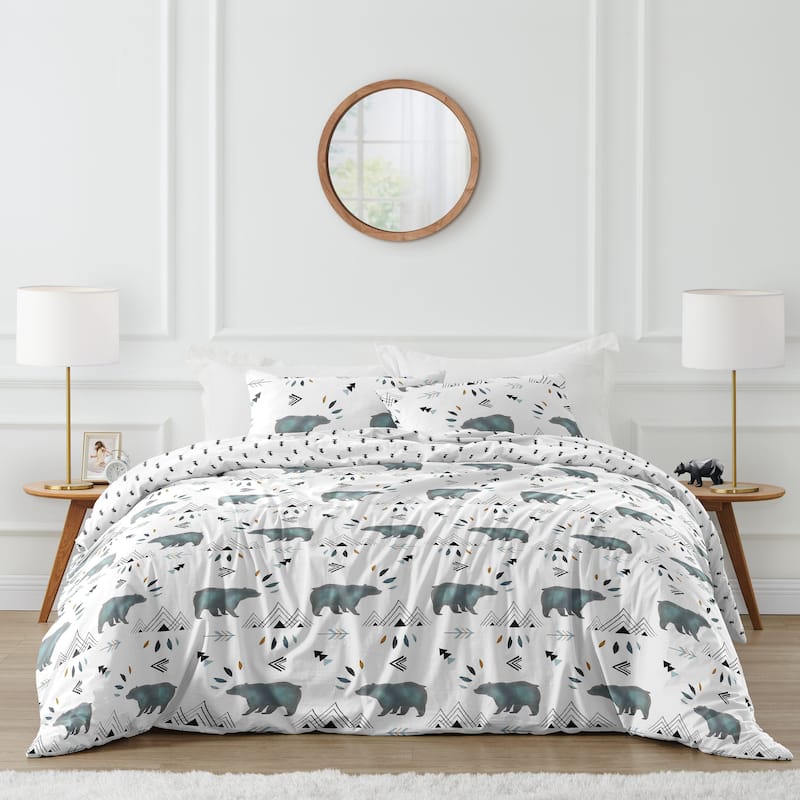 Sweet Jojo Designs Bear Mountain Collection 3-piece Full/Queen Comforter Set