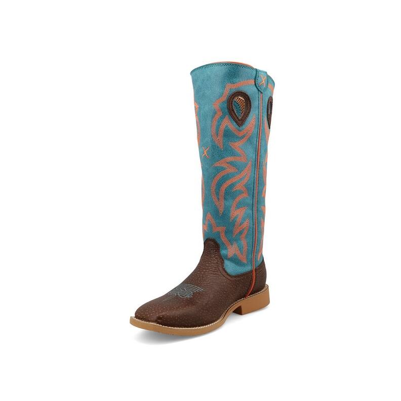 Twisted X Western Boots Kids Buckaroo Dark Chocolate YBK0011