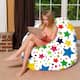 Kids Bean Bag Chair, Big Comfy Chair - Machine Washable Cover