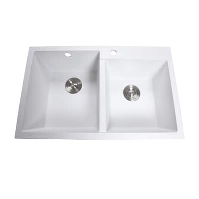 Undermount Double Bowl Kitchen Sinks In Various sizes