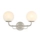 preview thumbnail 6 of 6, Minka Lavery 3792 Whitehall 2 Light 18" Wide Bathroom Vanity Light