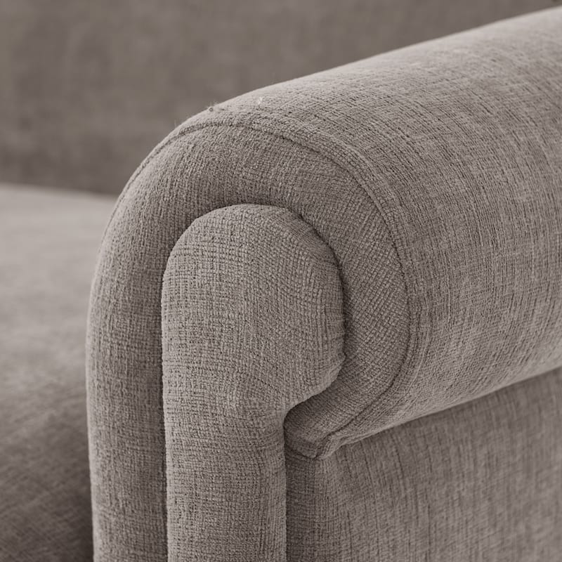 Christopher Knight Home - Modern Upholstered Loveseat Sofa with Rolled Arms