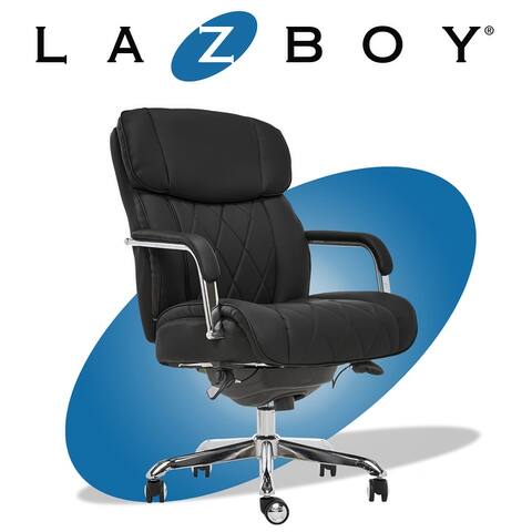 La-Z-Boy Sutherland Office Chair with Padded Arms