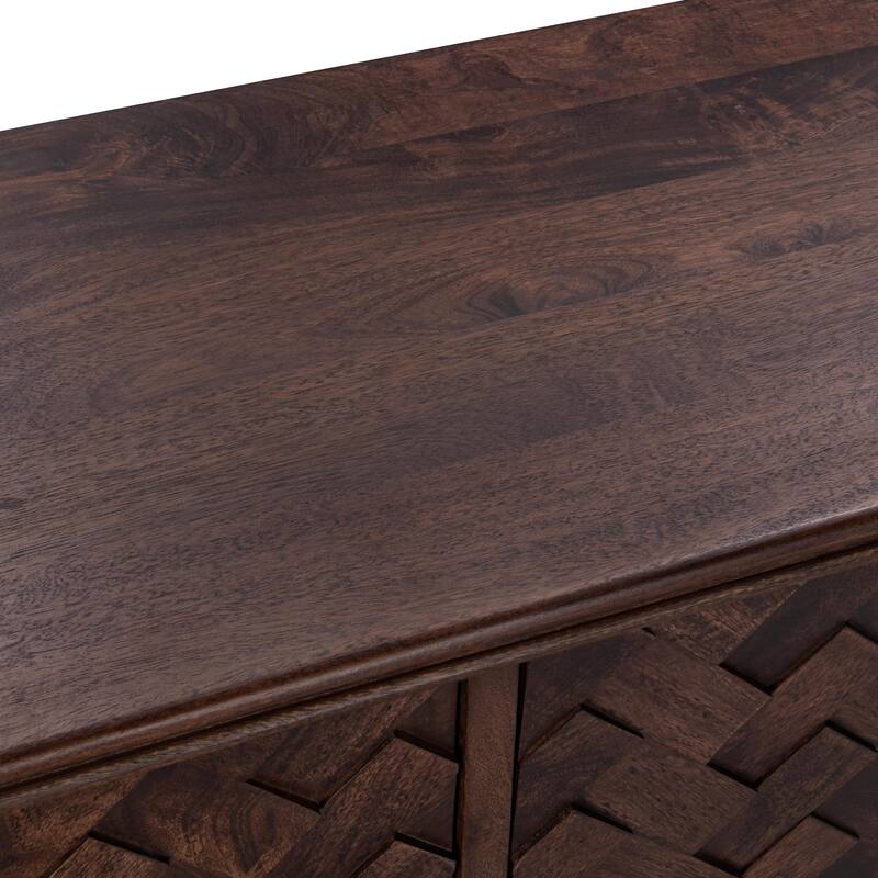 Classic Home Shira Mango Wood Sideboard Buffet