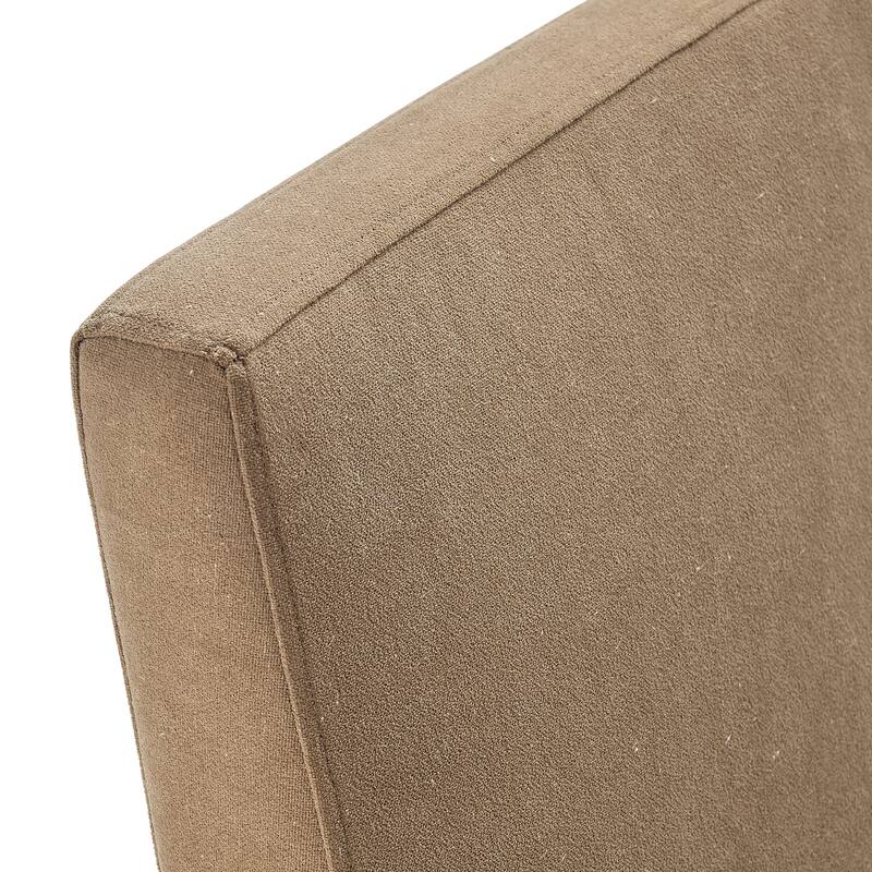 Tessera Upholstered Linen-Blend Slipcovered Dining Chair