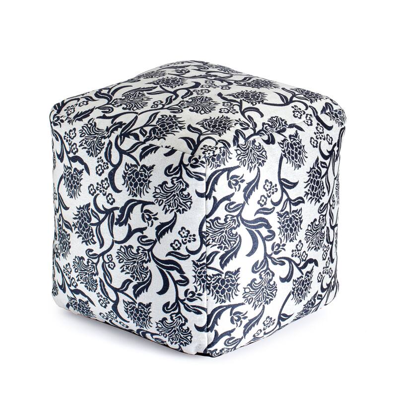 Jani Chamonix Indoor/Outdoor 18" x 18" Square Pouf Ottoman