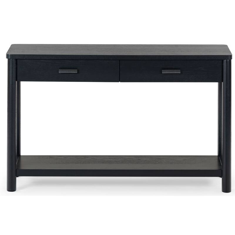 SAFAVIEH Couture Jaylessa Wood 2 Drawer Console Table - 48"W x 16"D x 30"H