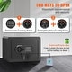 preview thumbnail 3 of 5, VEVOR 0.5 and 1.2 CF Safe Digital Keypad 2 Keys Fireproof Bag 13.8x9.8x9.8in & 15.8x11.8x13.8in Home Hotel Security