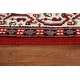 preview thumbnail 17 of 17, Red Paisley Traditional Botemir Runner Rug Hand-knotted Wool Carpet - 2'4" x 6'3"