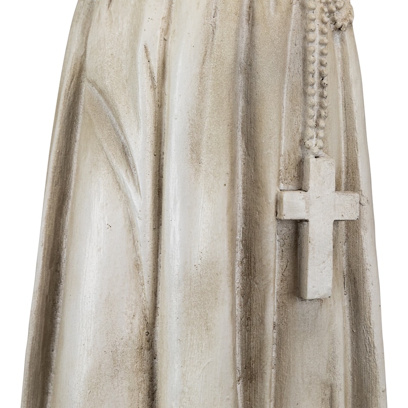 St. Francis of Assisi with Birds Outdoor Garden Statue - 24"