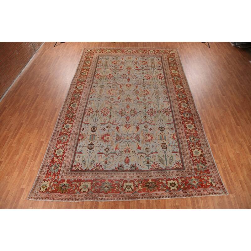 Sultanabad Ziegler Persian Large Rug Handmade Wool Carpet - 10'9" x 17'0"