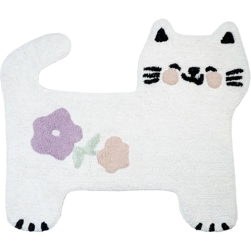 HomeRoots Juvenile/Youth Transitional Novelty Area Rug - 32.00 in. x 30.00 in. x 0.30 in.