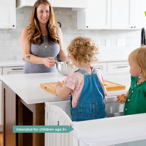 Guidecraft Contemporary Kitchen Helper Double White Bed Bath & Beyond