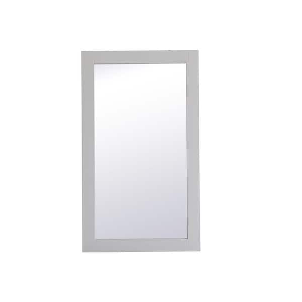 slide 2 of 5, Elegant Lighting VM21832 Aqua 18" W x 32" H Traditional Rectangular Grey