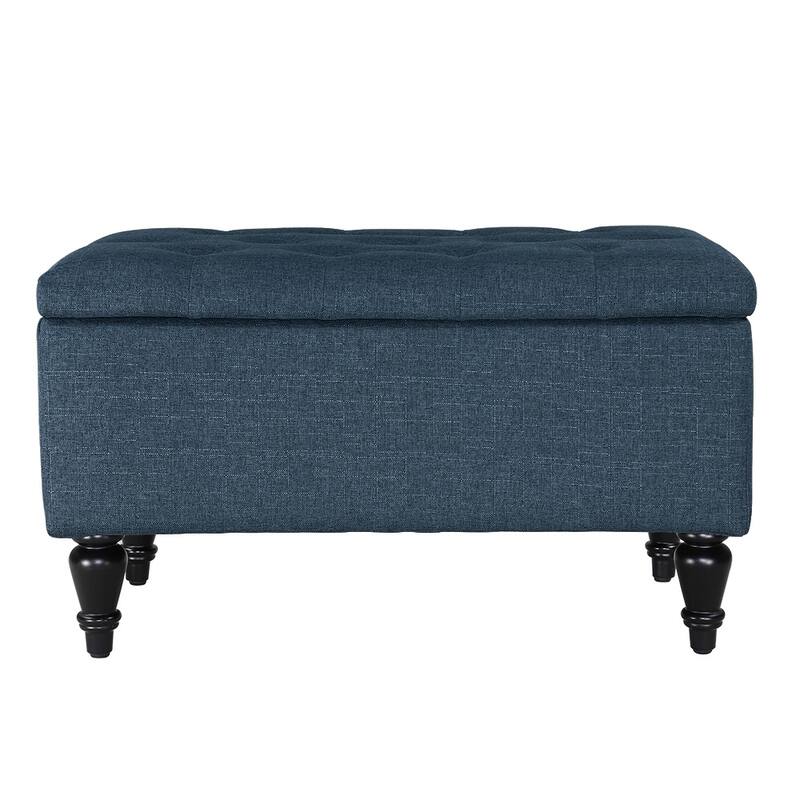 Maypex 29" Fabric Upholstered Tufted Storage Bench