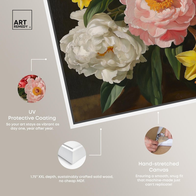 Garden's Glory Canvas by Art Remedy