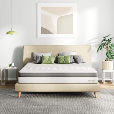 Novilla 10-inch Cooling Gel Medium Hybrid Innerspring Mattress