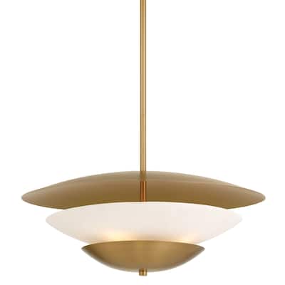 Minka Lavery 3944 Solara 4 Light 24" Wide Multi Light Pendant with