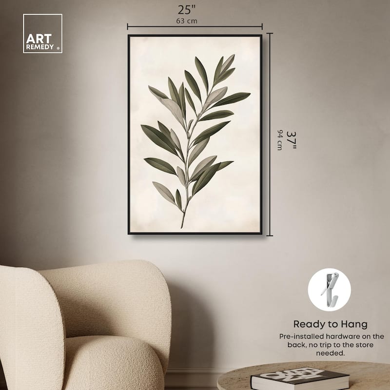 Verdant Virtue II Canvas by Art Remedy