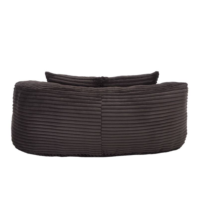 Comfort Lounger High Back Bean Bag Chair