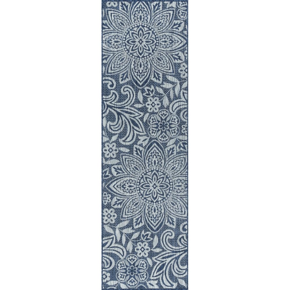 Colonnade Tropical Floral & Botanical Indoor/Outdoor Area Rug
