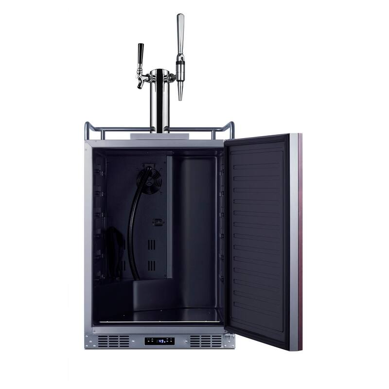 Summit SBC682CMTWIN 24" Wide 5.6 Cu. Ft. Built-In / Free Standing