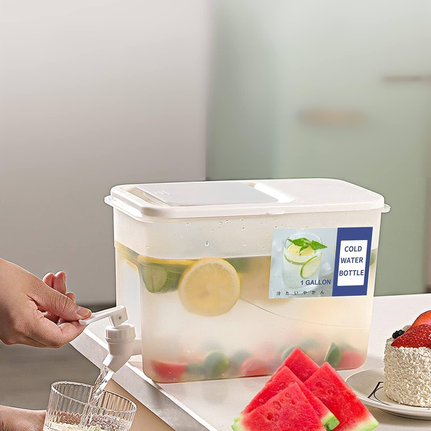 4L Refrigerator Beverage Dispenser with Spigot Bed Bath & Beyond