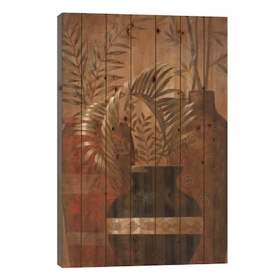 Exotic Vacation II Print On Wood by Nan - Multi-Color