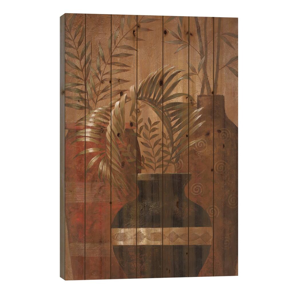 Exotic Vacation II Print On Wood by Nan - Multi-Color