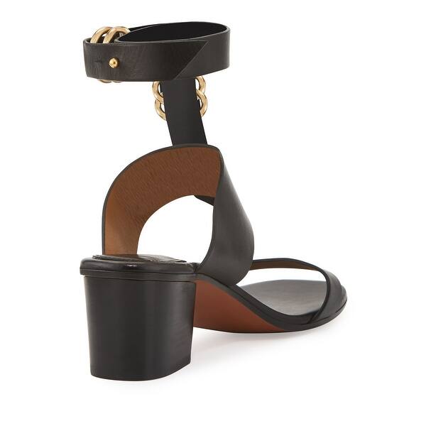Chloe Womens Kingsley Leather Open Toe Casual Ankle Strap Sandals Overstock 25725130