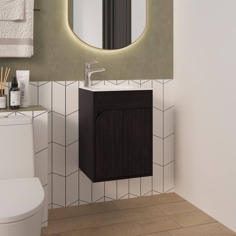 Hudson Vanity Sink, Bathroom - Black