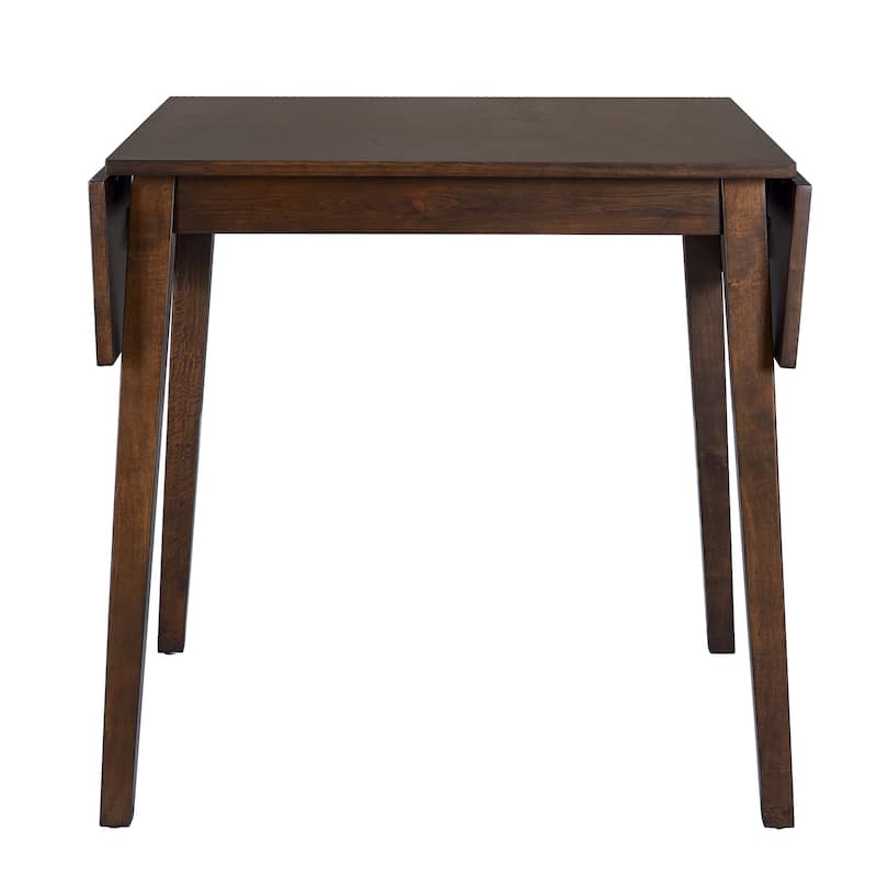 Extendable Dining Table, Folding Kitchen Table with Rubberwood Legs, Space-Saving Dinner Table(Only Table)
