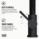 preview thumbnail 85 of 122, VIGO Edison 19" H Single Handle Pull-Down Sprayer Kitchen Faucet Set with Touchless Sensor