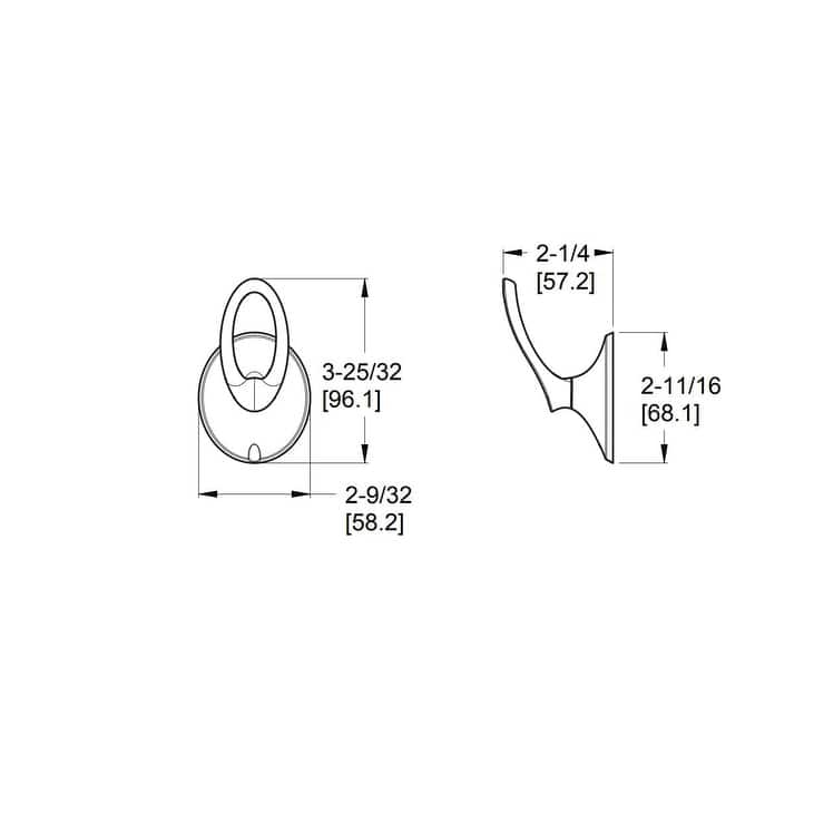 Pfister Rhen Single Robe Hook