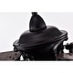 Anisma Anna 28 Inch Mid-Century Modern Style Lighted Ceiling Fan with Remote - Black