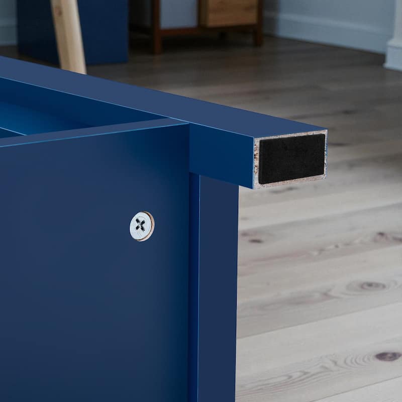 55.1-Inch Farmhouse Sideboard Buffet with Sliding Barn Doors, 4 Drawers & Power Outlet, Wood Storage Cabinet