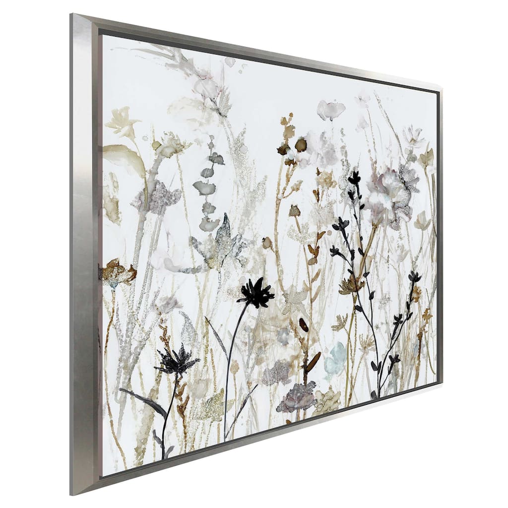 "Wildflower Mist II" by Carol Robinson Print on Floating Canvas