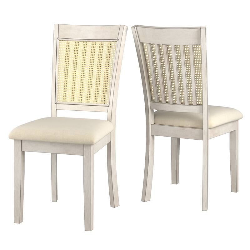 Plaga Cane Accent 3-Piece Dining Set by iNSPIRE Q Classic