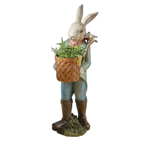 Art Artifact Mr Rabbit Garden Sculpture 18 Tall Cast Resin Planter 19 In Overstock 2967 Art Artifact Mr Rabbit Garden Sculpture 18 Tall Cast Resin Planter 19 In Overstock 2967