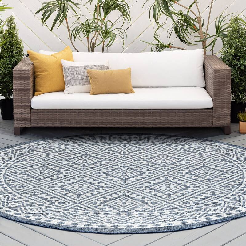 Vision Scandinavian Diamond Indoor/Outdoor Area Rug