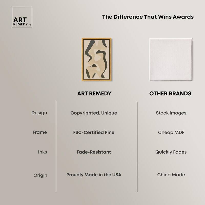 Shapes of Sage I Canvas by Art Remedy