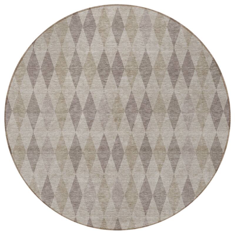 Hamo Stylish Geometric Weather Resistant Versatile Elegance Outdoor Rug