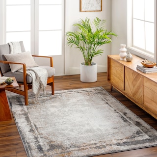 Livabliss San Francisco Border Area Rug