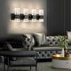 preview thumbnail 35 of 46, Modern Crystal Vanity Light Bathroom Light Fixtures Over Mirror LED Suitable for Bathroom Mirror