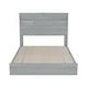 preview thumbnail 4 of 16, Queen Size Vintage Platform Bed,With Storage Headboard and Charging Station