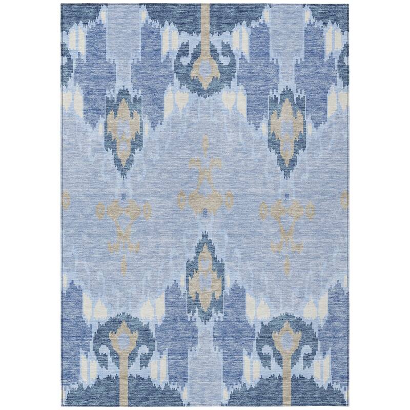 Machine Washable Indoor/ Outdoor Chantille Global Boho Rug