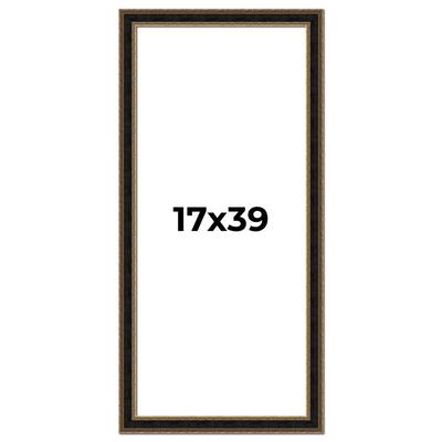 17x39 Frame Gold Antique Vintage Sold Wood Picture Frame | 1.75 Inch