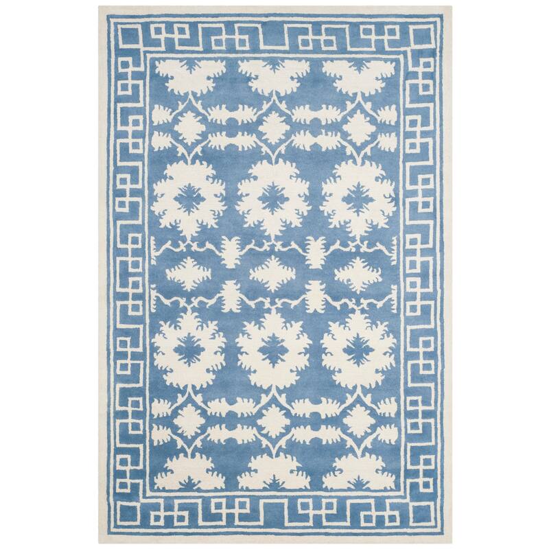 SAFAVIEH Handmade Bella Yosun Modern Floral Wool Rug