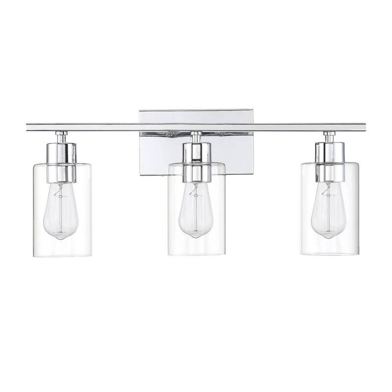 Savoy House Lambert 3 Light 22" Wide Bathroom Vanity Light with Glass